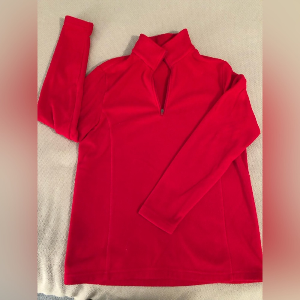 Lands End women’s fleece 1/4 zip, never worn, size S